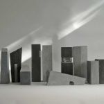 'Changing Skyline', bluestone

#inspiredbyutrecht #architectural #stonesculpture #abstractcomposition #minimalabstract #fiekederoij